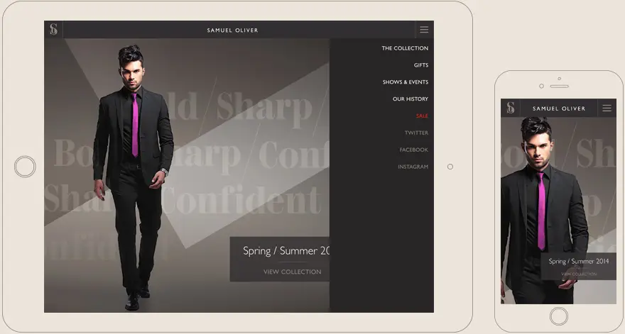 Samuel Oliver website