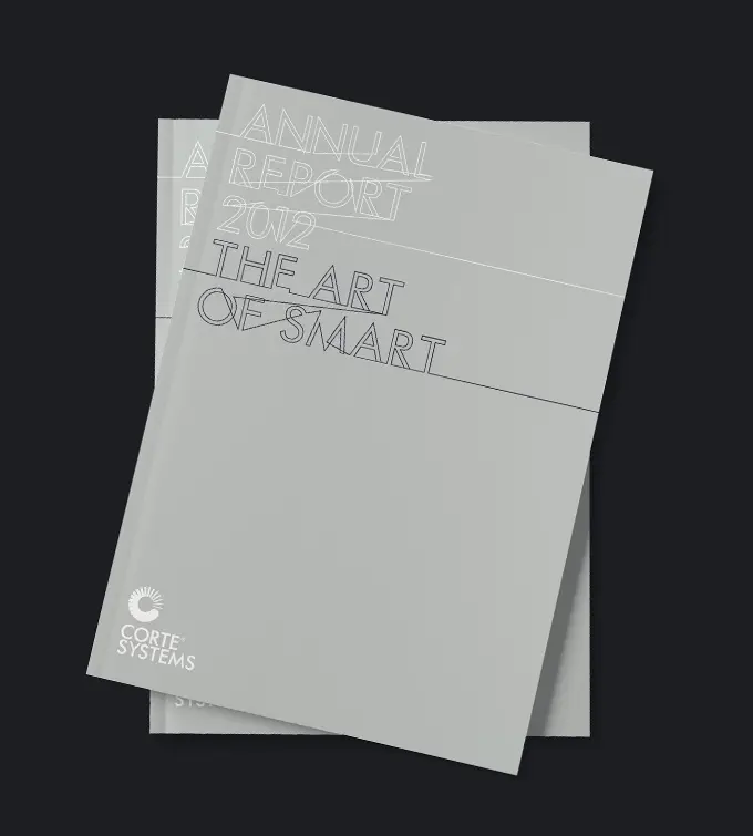 Corte Systems annual report cover